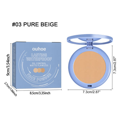 Matte Face Setting Powder Oil Control Waterproof Pore Blurring Makeup Finish  Full Coverage Loose Powder for Oily Skin