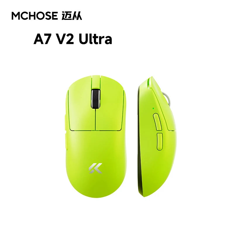 New Mchose A7 & A7v2 Advanced Lightweight Wireless Mouse Tri-Mode Connection Gaming Office Mouse Christmas Gift For Boys