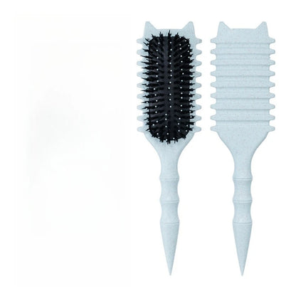 WANMEI Salon Styling Curly Hair Styling Brush Curl Hair Brush for Combing and Shaping  Curls Reduce Pulling Tools