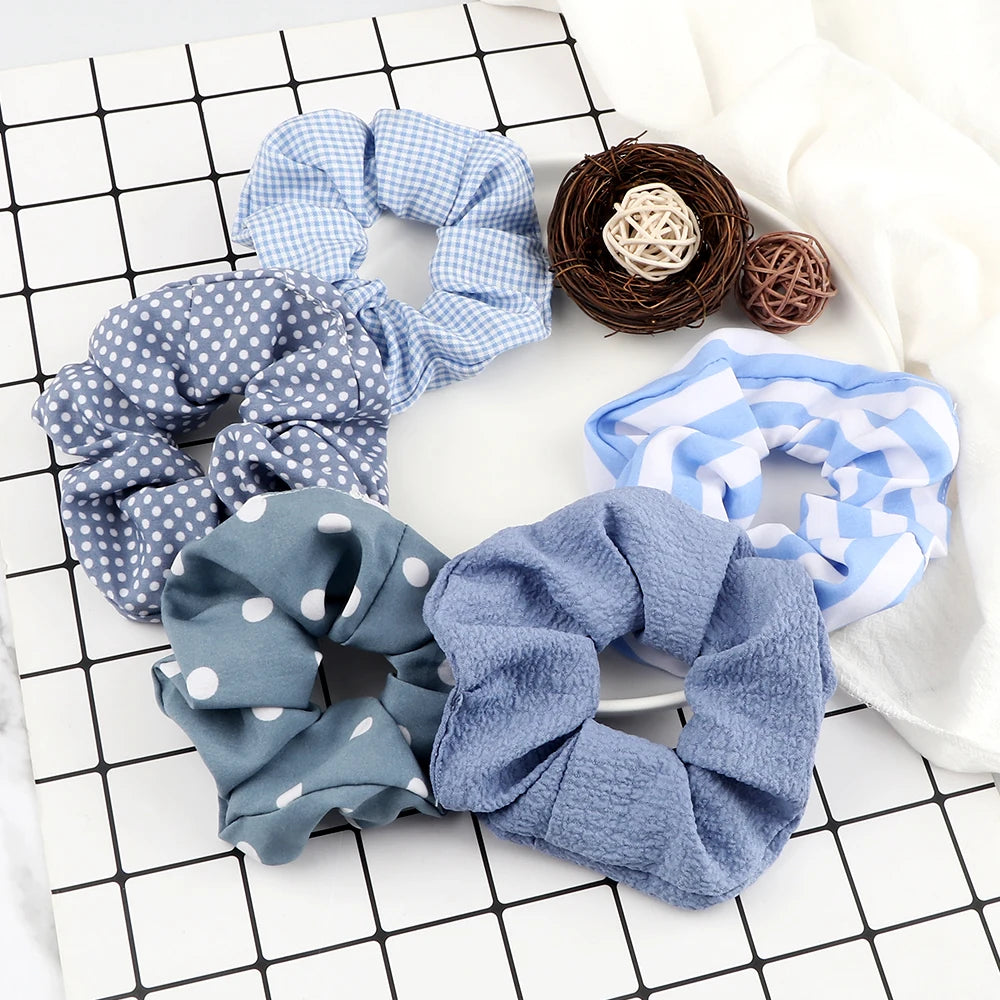 Large Elastic Scrunchies Set.