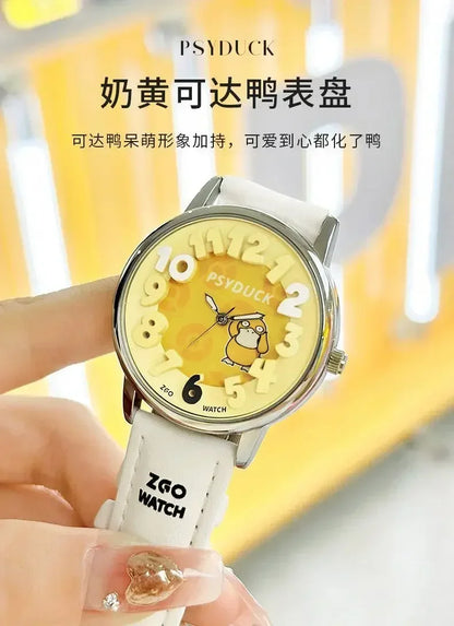 ZGO Co-branded  Watch Men's Sports Waterproof Student Trend Pikachu Quartz Electronic Watch Gifts