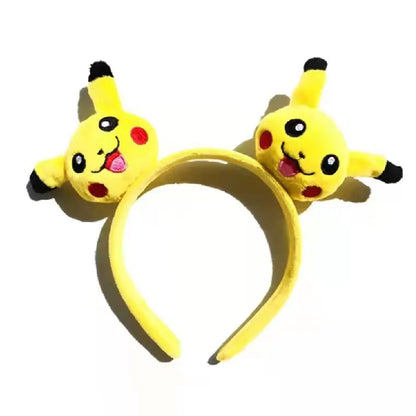 Pokemon Pikachu Cute Ears Hairbands Headwear Cosplay Performance Props Anime Figure Hairpins Birthday Party Supplies Kids Toys