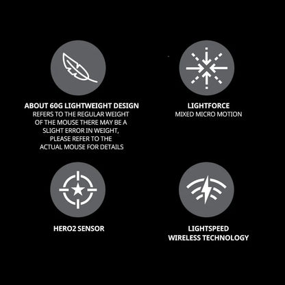 Logitech PRO X SUPERLIGHT 2SE/G304/M330 Dedicated gaming mouse,durable and drop-resistant,suitable for PUBG,LOL,and general use