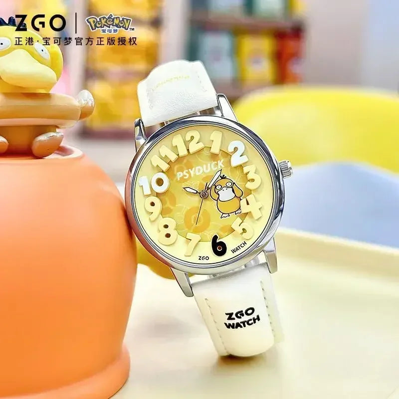 ZGO Co-branded  Watch Men's Sports Waterproof Student Trend Pikachu Quartz Electronic Watch Gifts