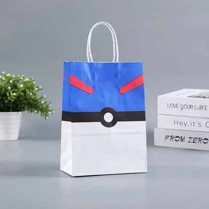 Pokemon Pokeball Paper Gift Bags