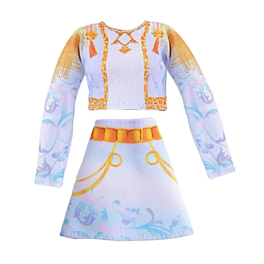 1Pcs Sweet 30cm Size 1/6 BJD Skirt Changing Dress DIY Doll'S Lolita Dress Replace Kids Gift Doll Dress Up Doll Clothing