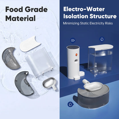 Wireless Stainless Steel Smart Cat Water Bowl 🐱💧