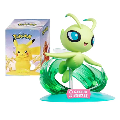 12 style Pok é mon Action Dolls Pikachu Blind Box Anime Models Desktop Decorations Pok é mon Toys Children's Birthday Gifts