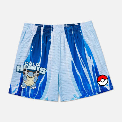 Bandai Pokemon World Periphery Pocket Monster Gym Shorts Adult Kids 3D Printed Shorts Summer Quick-dry Lightweight Beach Shorts