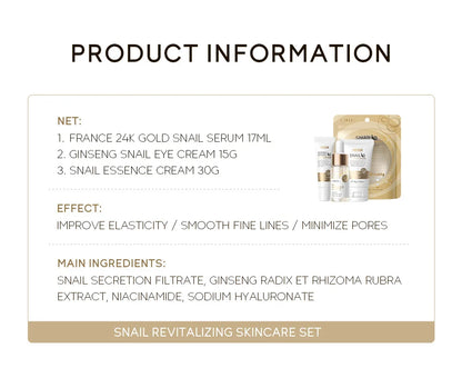LAIKOU Daily Essentials Skin Care Set: 3-Piece Travel Pouch