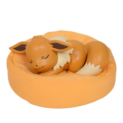 New In Stock Pokemon Eevee Sleeping Position Series Blind Box Sylveon Umbreon Flareon Jolteon Anime Desktop Decoration Model Toy