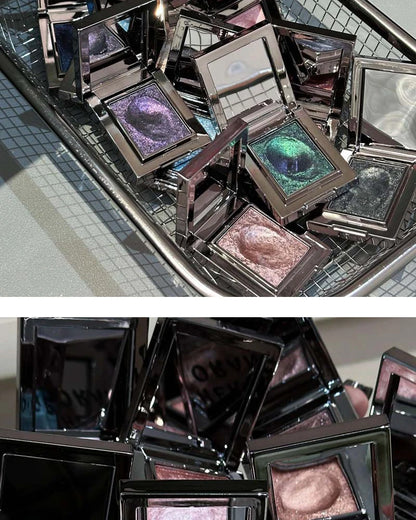 Metallic Glitter Pearlescent Eyeshadow Cream Chameleon Sparkling Mashed Potato EyeShadow Shimmer Brightening Highlighter