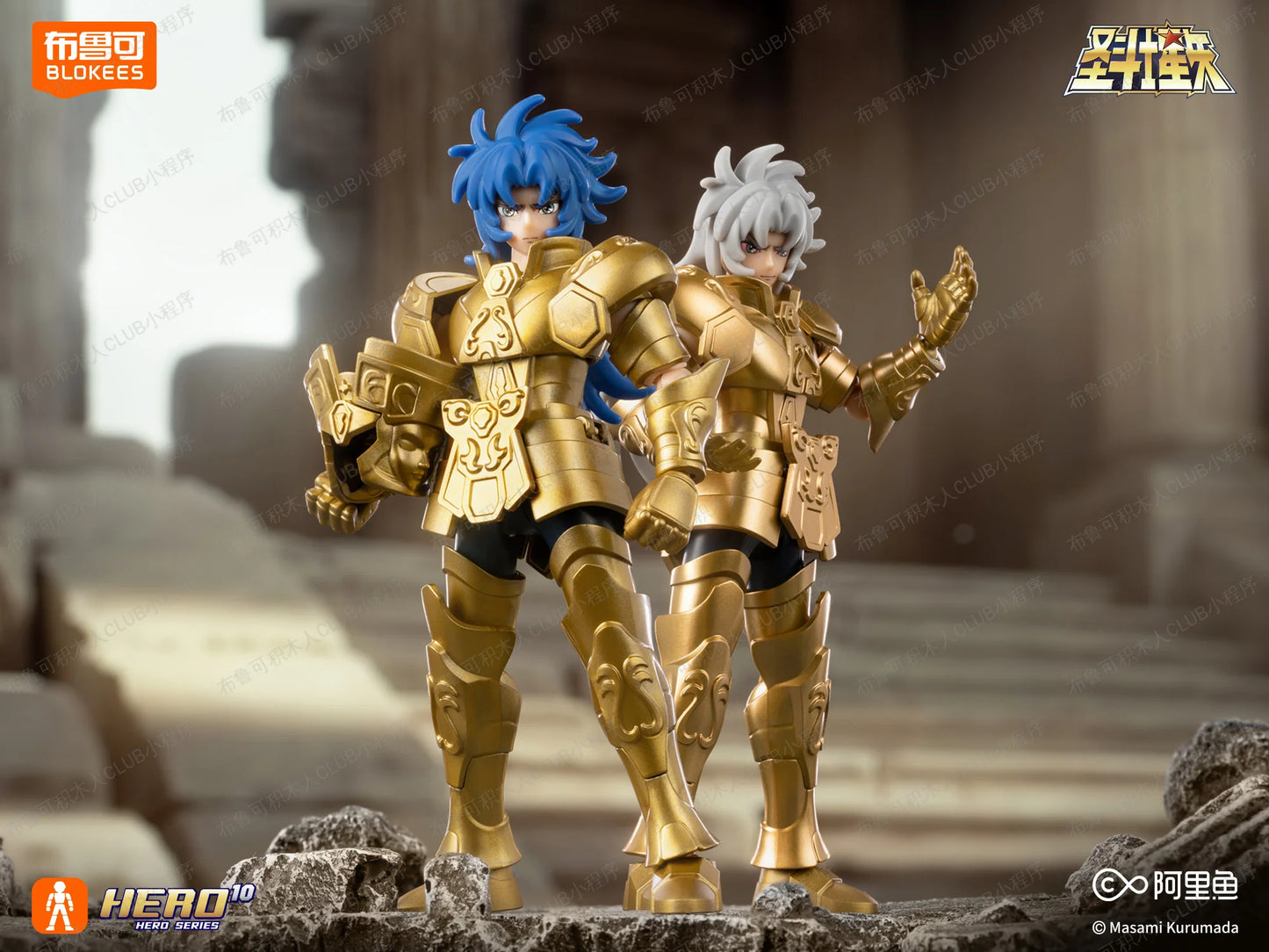 In Stock Saint Seiya GALAXY VERSION 04 Virgo Gemini Pisces SAGA Shaka Pegasus Phoenix Ikki Assembled Model Toys Gold Saint 01/02