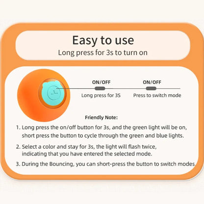 ROJECO Smart Cat Rolling Ball