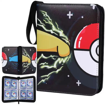 400 Pockets Anime Peripheral Pokemon Game Collection Card Book multiple styles Storage card holder Exquisite Kawaii Boy Toy Gift