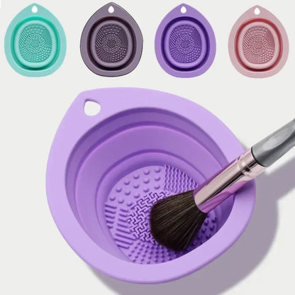 Silicone Brush Cleaning Bowl.