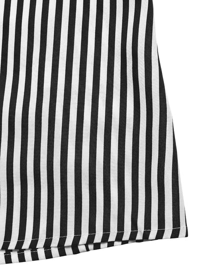 2026 Summer New Style Deep V-neck Striped Beach Dress, Sexy Backless Sleeveless Neckline Long Dress