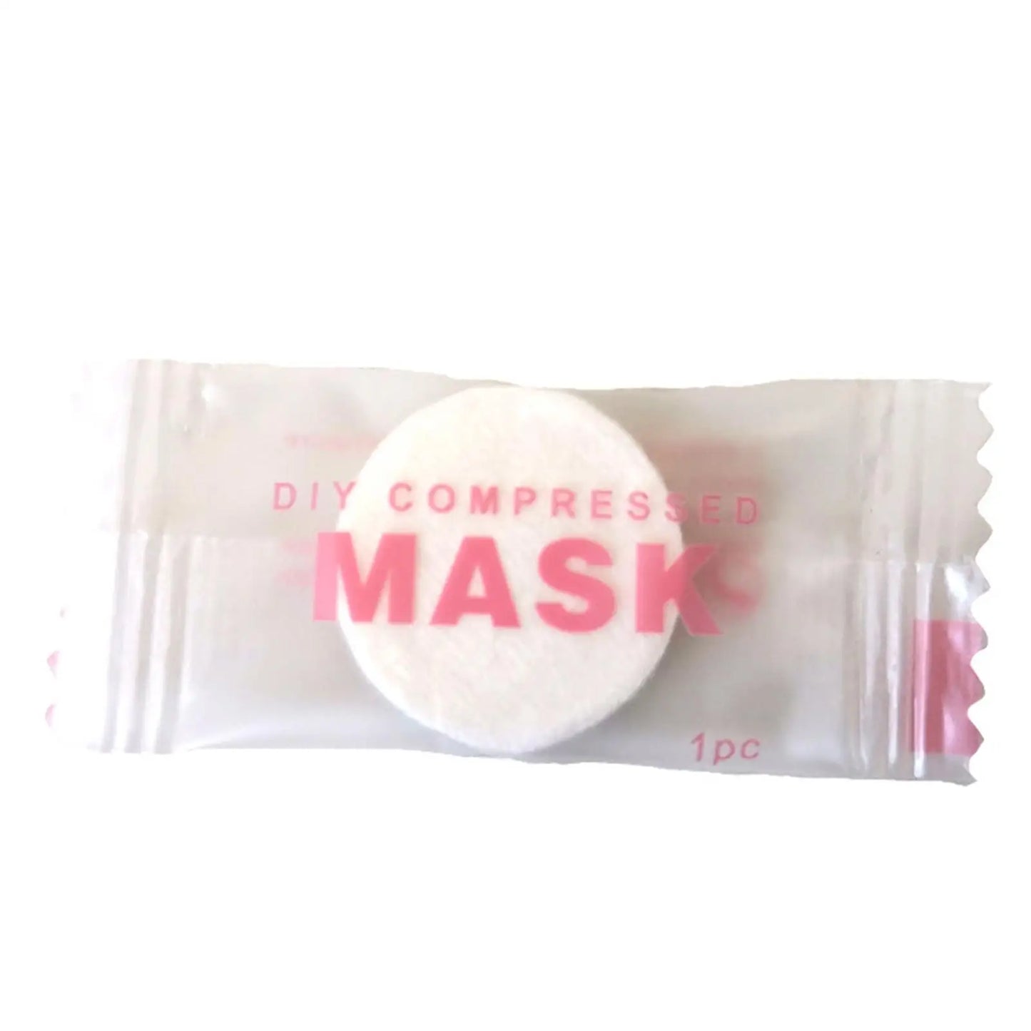 NEW High-end 30/50PCS Disposable Compressed Facial Mask Portable Non-woven Face Mask Facial Towel Coin Cotton Wrapped Tissues