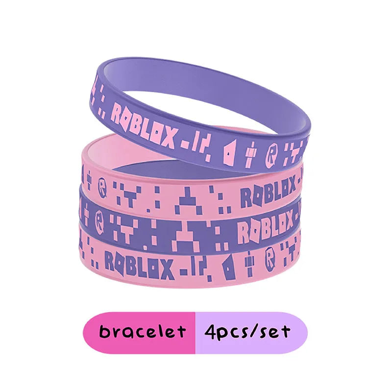 Roblox Girl Silicone Party Bracelets