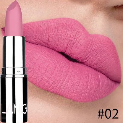 Woman Hydrating Lipstick Not Fade Velvet Air Moisture Smooth Lip Color Lipstick for Daily Lip Makeup