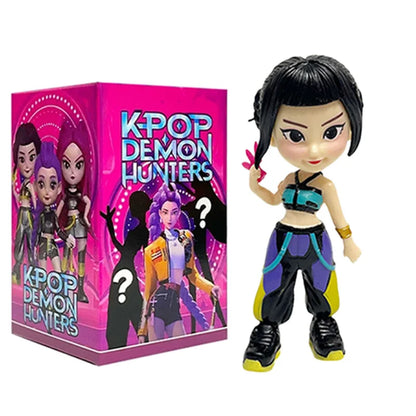 K-Pop Demon Hunters Blind Box: Bandai 10cm Mini Figure Set