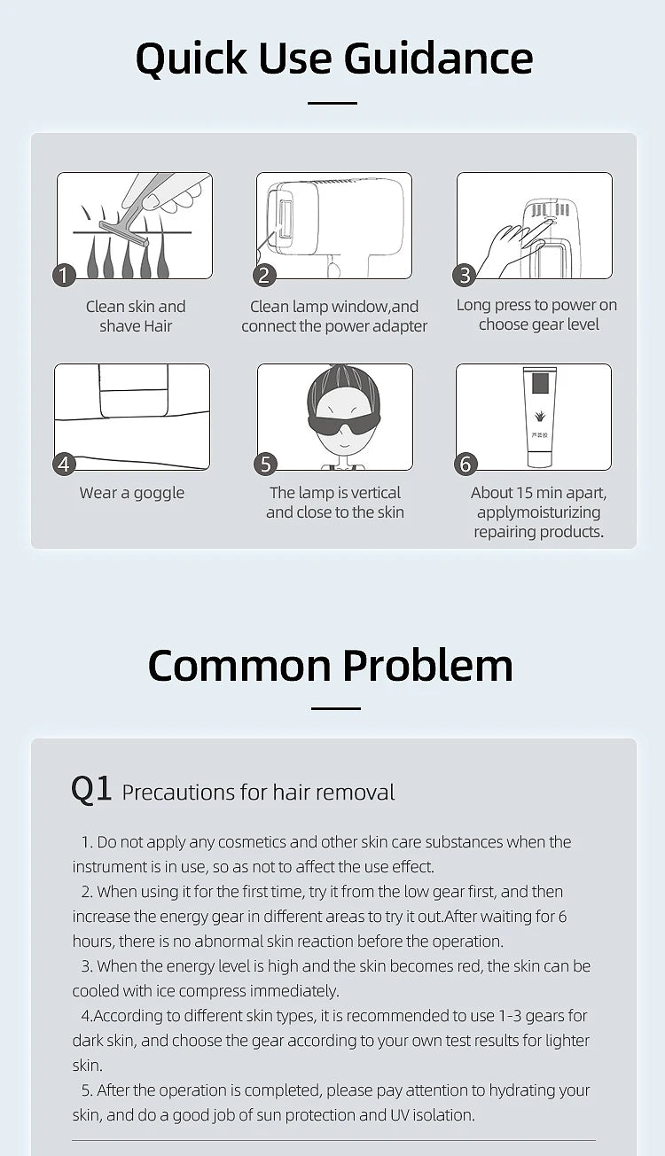 MLAY T14 Laser Hair Removal Ice Cooling IPL Laser Epilator Bikini Body Laser Depilador for Women Replaceable Lamp Hair Removal