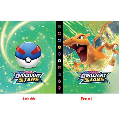 Pokemon Transparent Card Binder Album 4 Pocket 9 Pocket