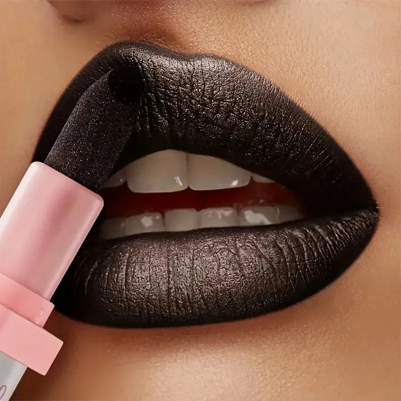 Pudaier Glitter Pearlescent Lipstick: Waterproof Diamond Shimmer & Hydrating Glow