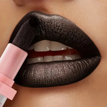 Pudaier Glitter Pearlescent Lipstick: Waterproof Diamond Shimmer & Hydrating Glow