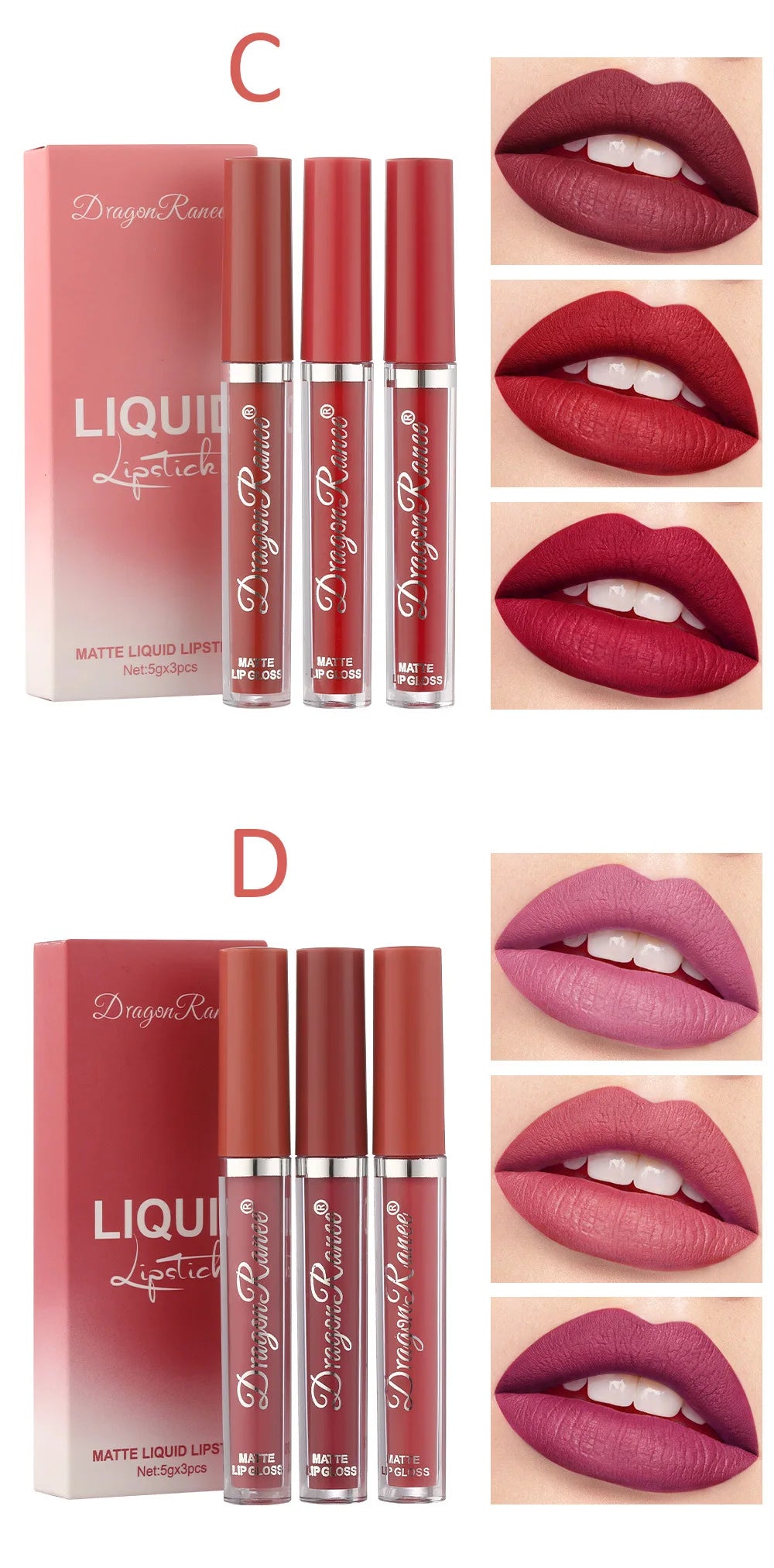 Liquid Matte Lipstick Set.