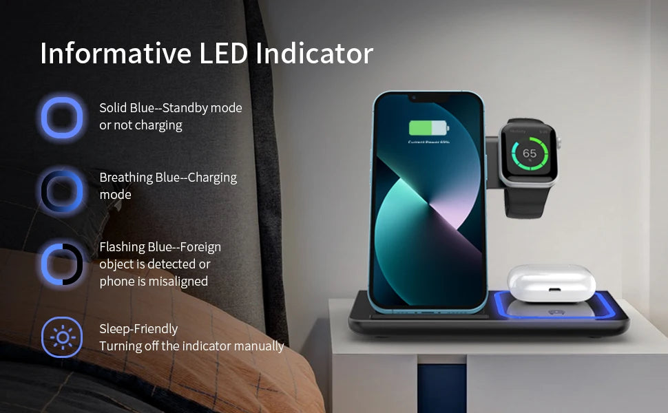 3-in-1 Wireless Charger.