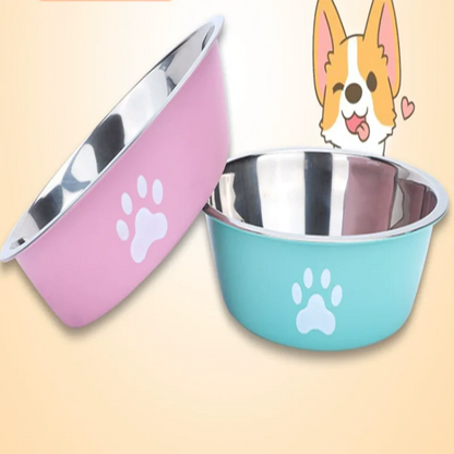 Large Stainless Steel Dog Bowl