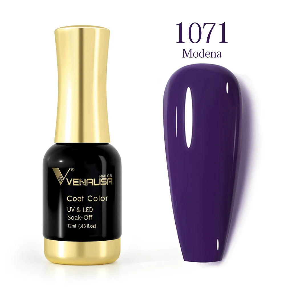 VENALISA Nail Gel Varnish TPO FREE Soak Off UV LED Organic Odorless Enamels Nail Art Colors 12ml 120Colors UV Gel Nail Polish