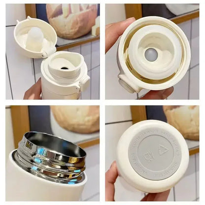 Roblox Anime Water Bottle DynaBlocks 304 Stainless Steel Thermos Cup 420ML Gourde Game Straight Drinking Cup Holiday Gifts