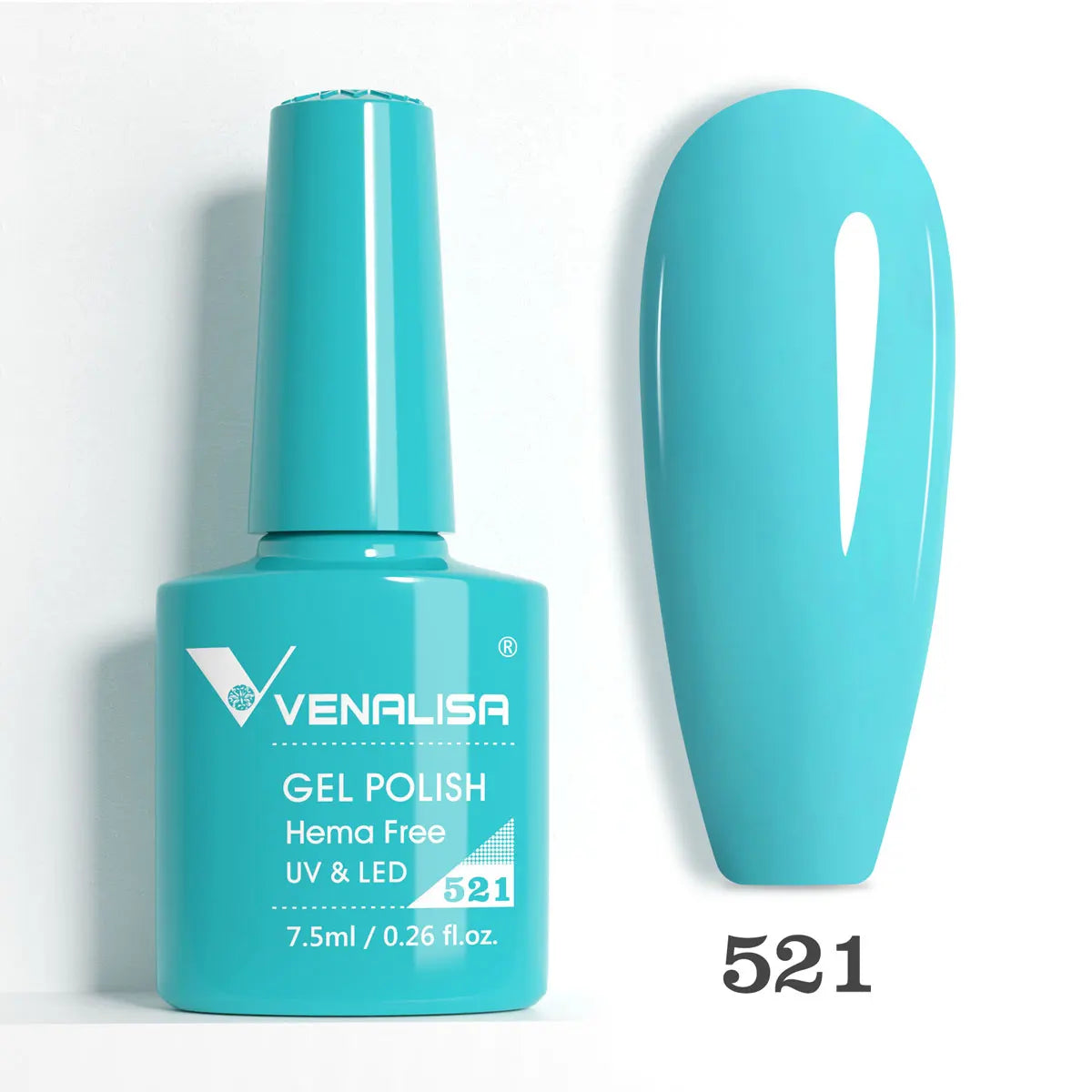 Venalisa VIP5 Nail Gel Polish HEMA/TPO FREE Full Coverage Beautiful Semi Permanent Soak Off UV LED Gel Nail Polish Gel Lacquer