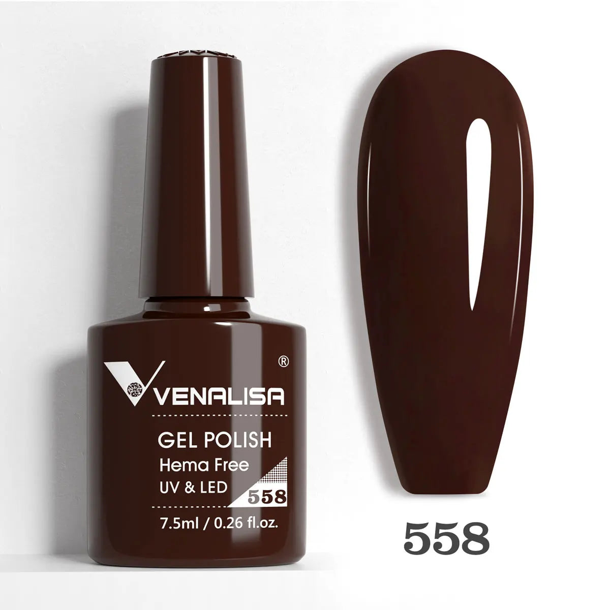 Venalisa VIP5 Nail Gel Polish HEMA/TPO FREE Full Coverage Beautiful Semi Permanent Soak Off UV LED Gel Nail Polish Gel Lacquer