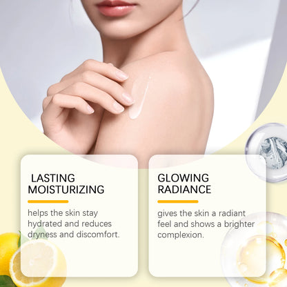 Eelhoe Lemon Brightening Body Lotion: Targeted Whitening & Hydrating Cream