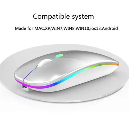 Razer Wireless Mouse For Laptop PC Bluetooth Rechargeable Mouses Wireless Computer Silent Mice Ergonomic Gaming Mouse