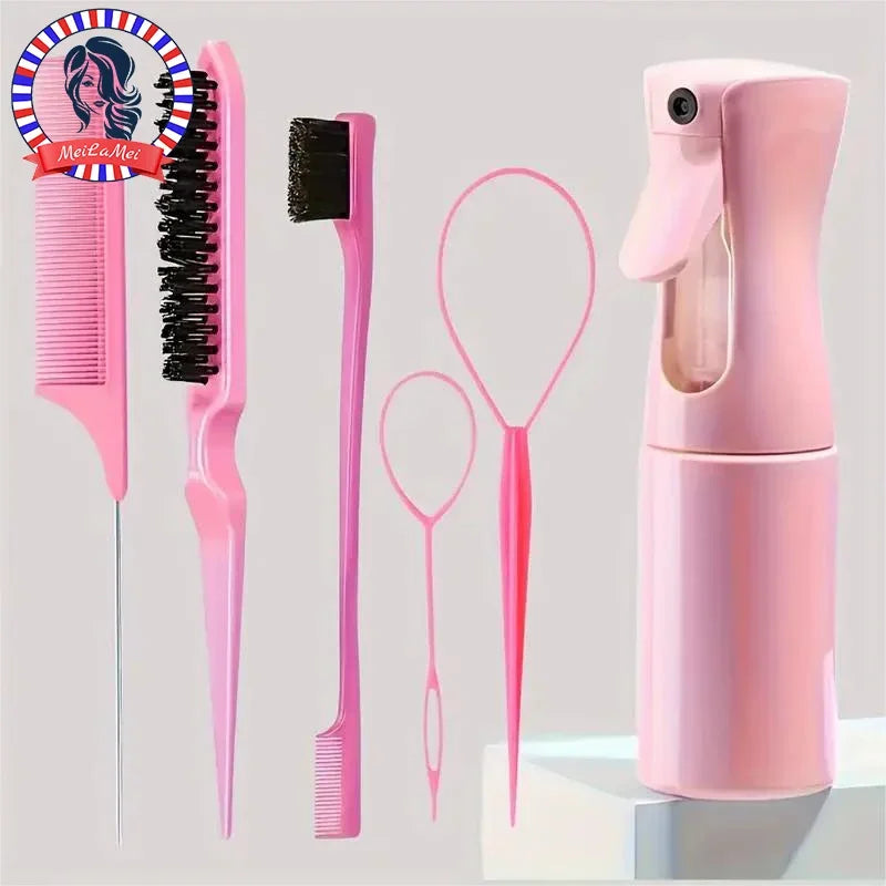 6pcs Hair Brush Setl.
