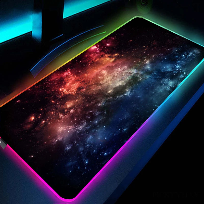 CosmicGlow RGB Desk Mat