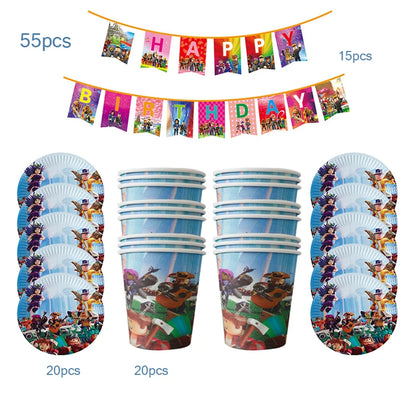 Roblox Birthday Party Supplies