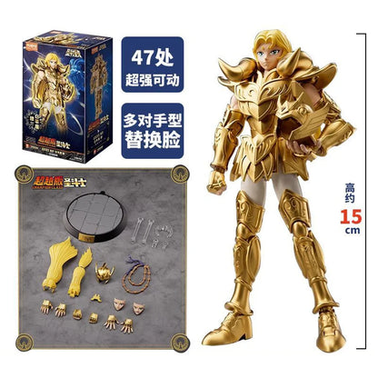 Original BLOKEES Saint Seiya Sagittarius Seiya Pegasus Aiolos Tenma Pegasus Action Figure Toy Assembly Figure Toys Gift