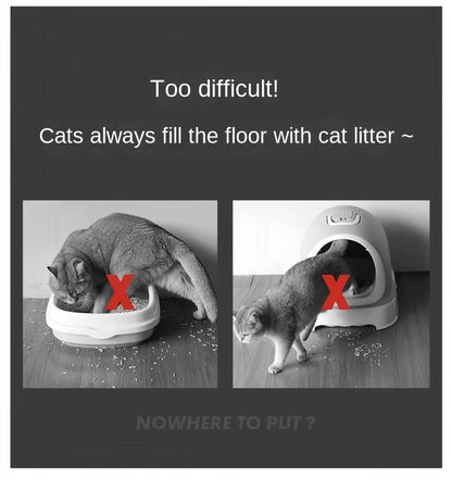 Cat Litter Mat Waterproof Double Layer Pet Litter Box Mat Pet Toilet Cat Mat Nonslip Sand Cat Washable Mat Pet Clean