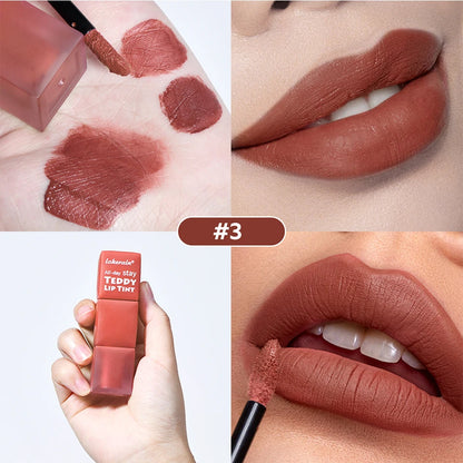 Lip Stain Super Stay Teddy Lip Tint Long Lasting Matte Lipstick For Up To 12HR Wear Waterproof Cosmetics