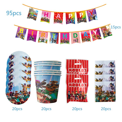 Roblox Birthday Party Supplies