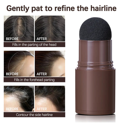 Lakerain Hairline Powder Filling Hair and Eyebrows Gaps Naturally Modify Long Lasting Holding Waterproof Sweat-proof Fine Powder