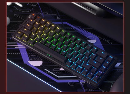AJAZZ AK680 MAX/V2 Mechanical Keyboard HE Hall Effect Switch 60% 8k/1K RGB Wired/Wireless Gaming Rapid Trigger Magnetic Keyboard