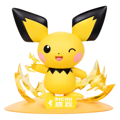 12 style Pok é mon Action Dolls Pikachu Blind Box Anime Models Desktop Decorations Pok é mon Toys Children's Birthday Gifts