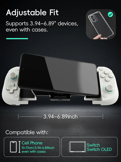 DATA FROG X3 Wireless Controller for Android Game Controller for Samsung Galaxy for PUBG Mobile