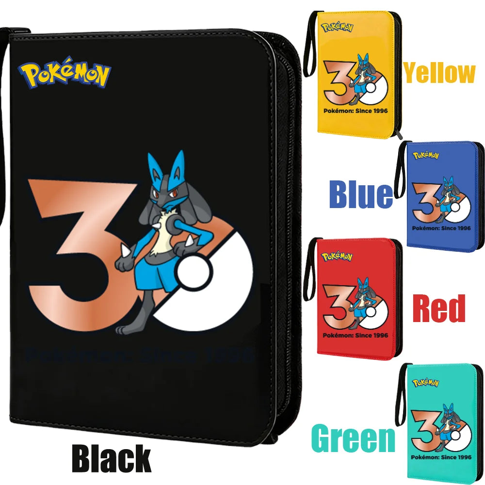 Pokemon 30th Anniversary 400 Zipper Album Card Storage Book